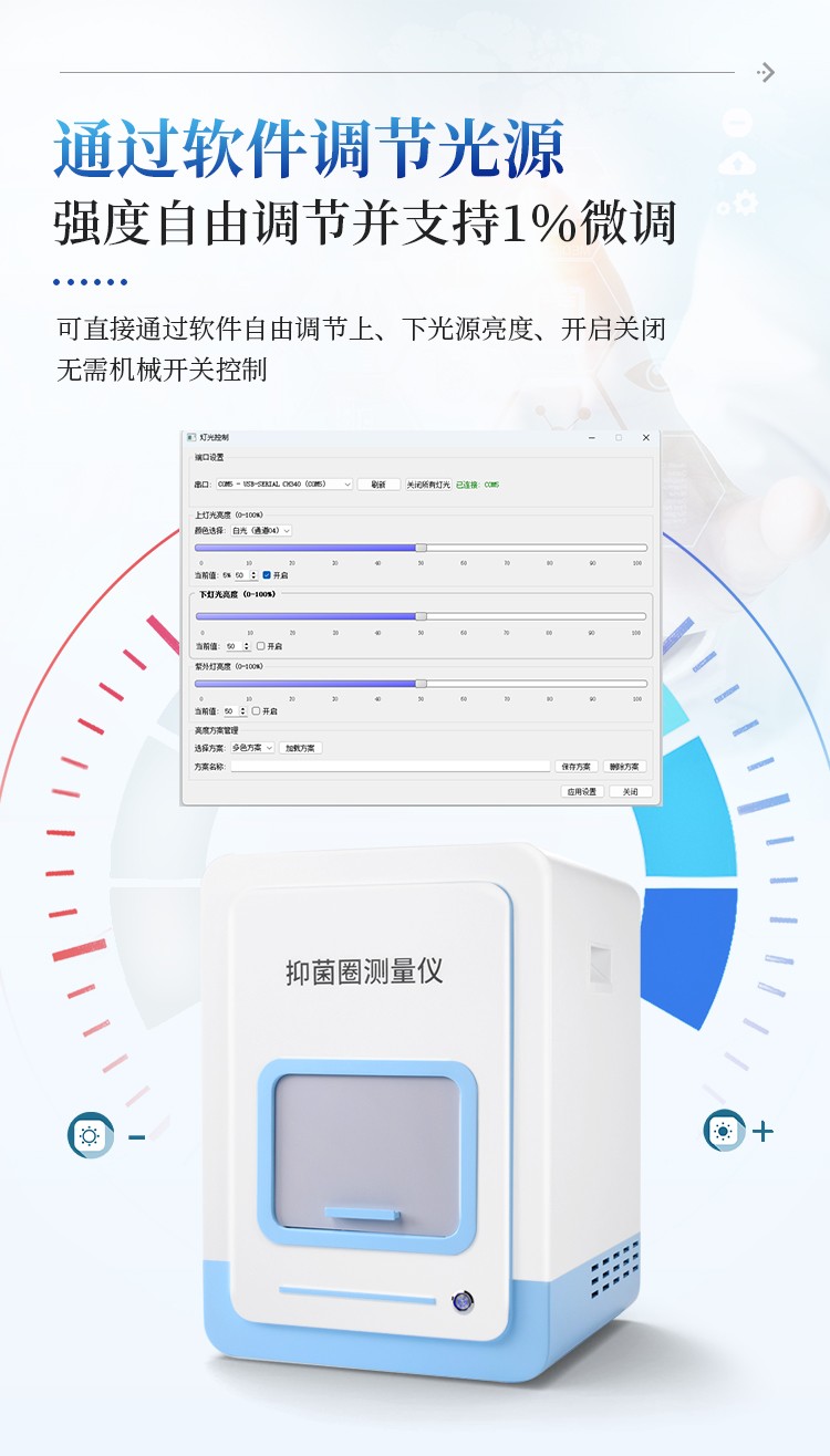 抑菌圈测量仪