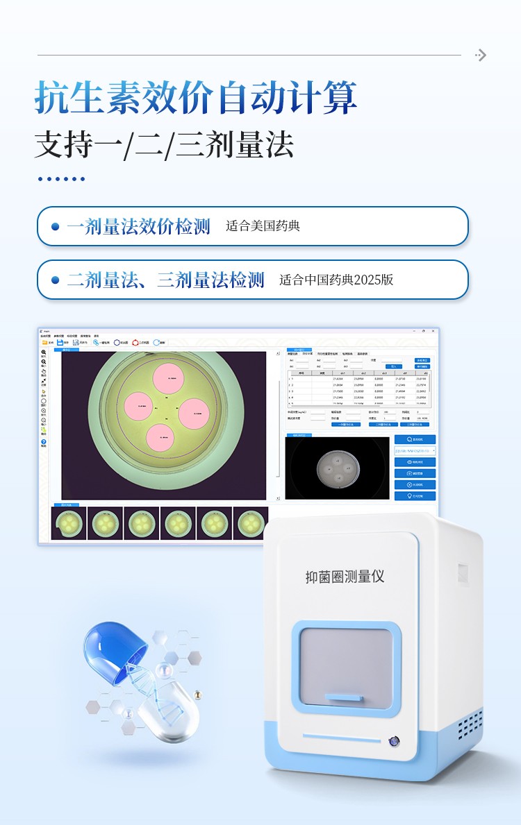 高精度抑菌圈测量及菌落计数仪 高精度抑菌圈测量及菌落计数仪