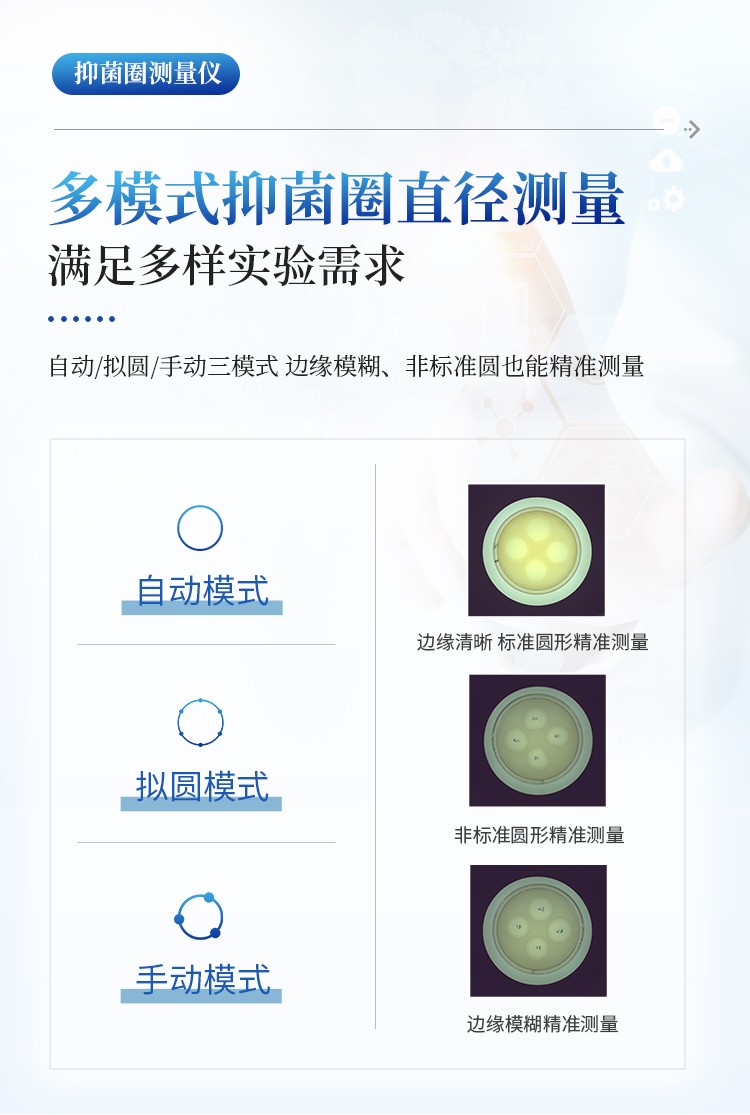 高精度抑菌圈测量及菌落计数仪 高精度抑菌圈测量及菌落计数仪