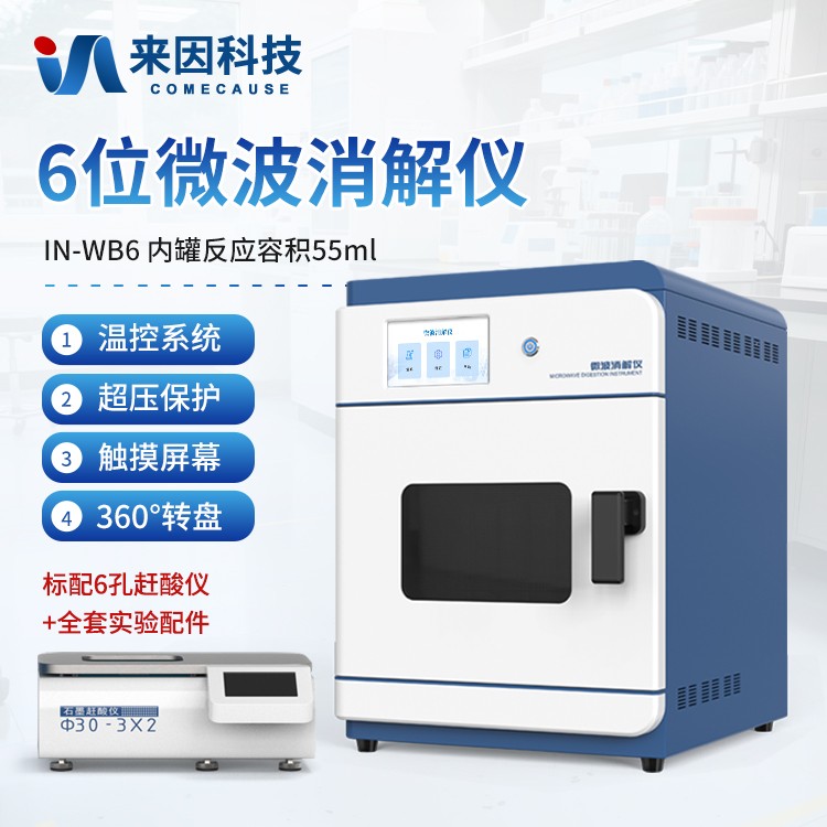 全自动微波消解仪IN-WB6